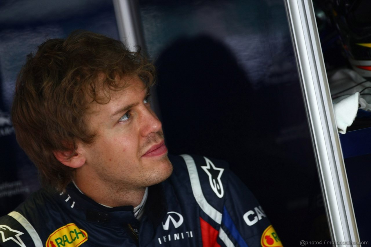 GP MALESIA, 08.04.2011- Prove Libere 1, Venerdi', Sebastian Vettel (GER), Red Bull Racing, RB7