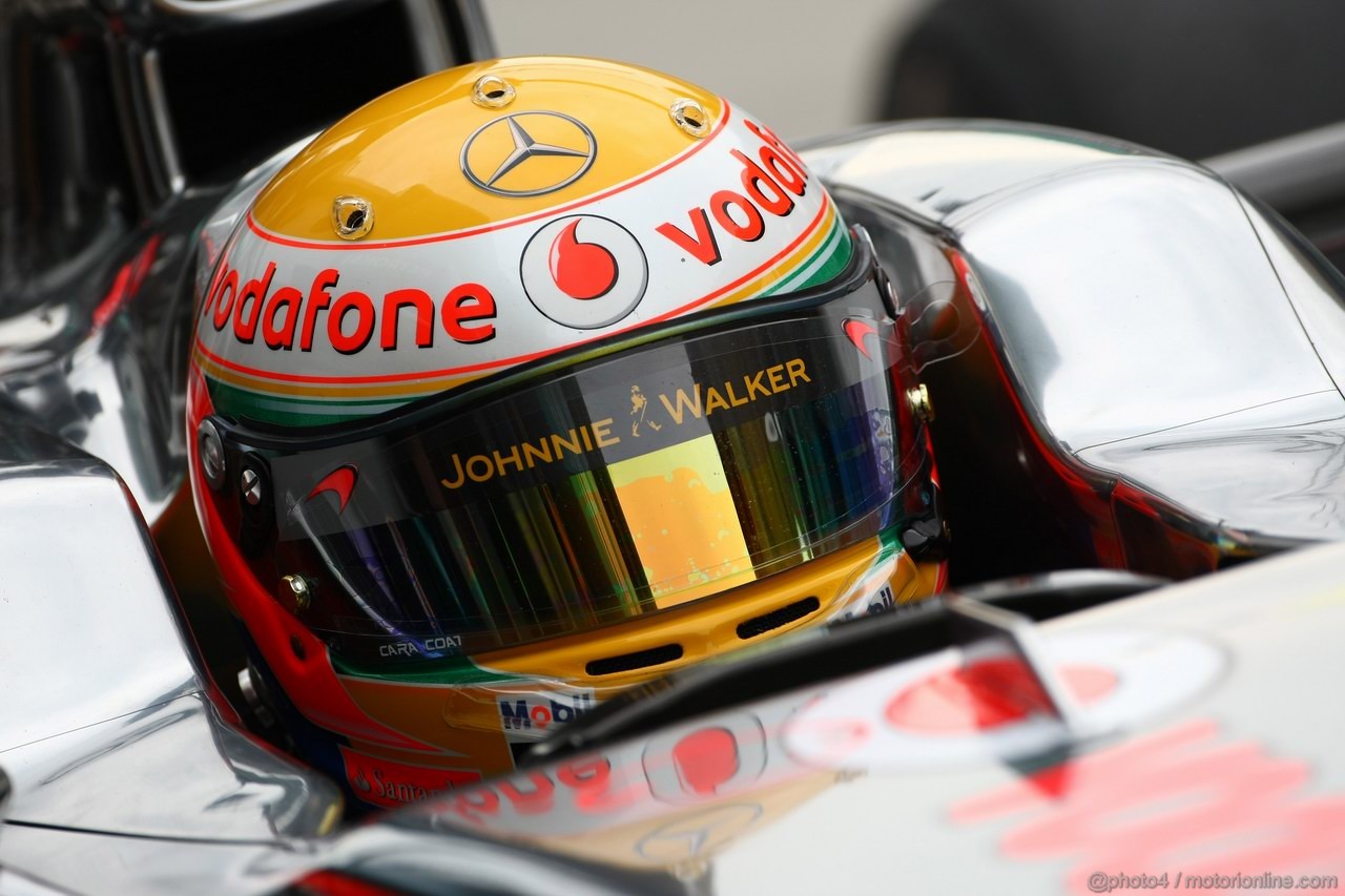 GP MALESIA, 08.04.2011- Prove Libere 1, Venerdi', Lewis Hamilton (GBR), McLaren Mercedes, MP4-26