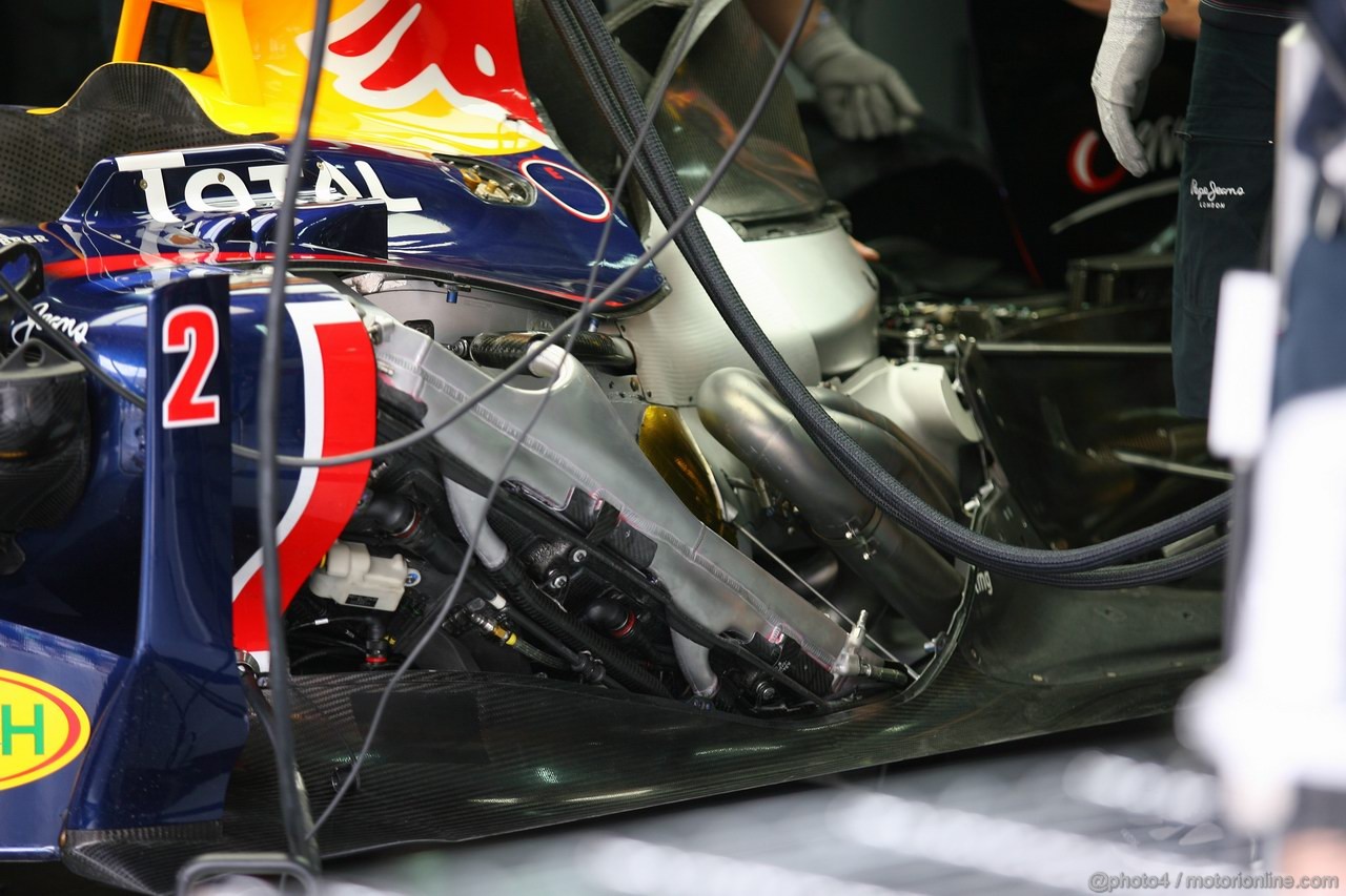 GP MALESIA, 08.04.2011- Prove Libere 1, Venerdi', Mark Webber (AUS), Red Bull Racing, RB7