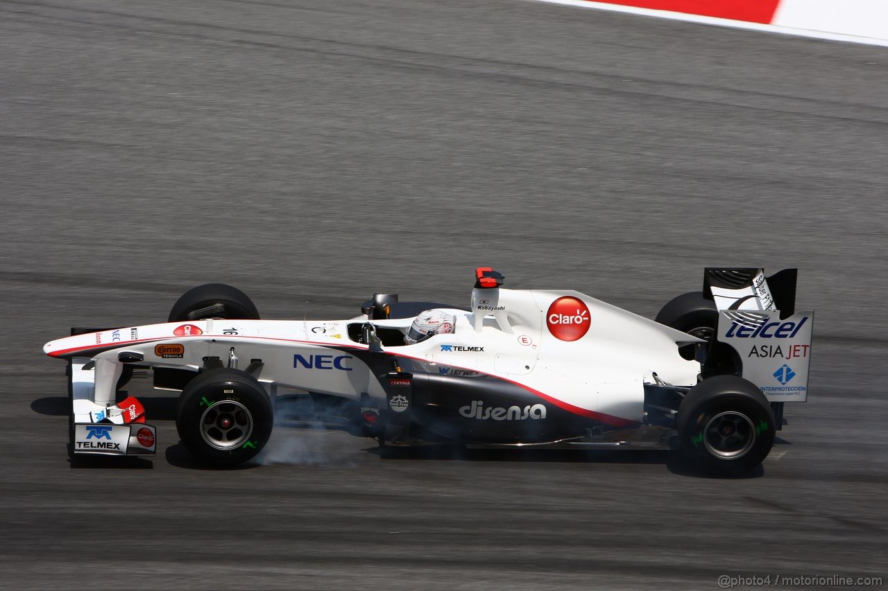GP MALESIA, 08.04.2011- Prove Libere 2, Venerdi', Heikki Kovalainen (FIN), Team Lotus, TL11