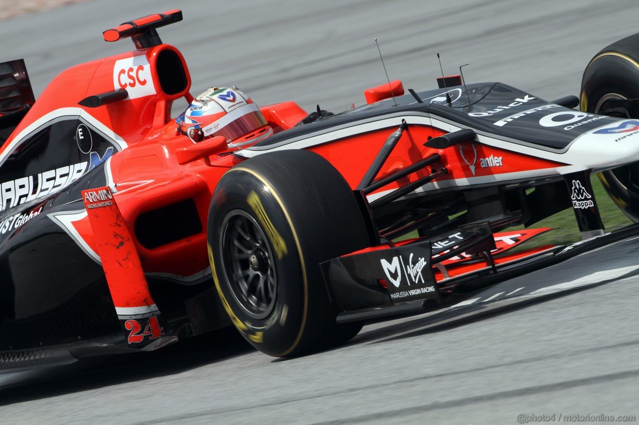 GP MALESIA, 08.04.2011- Prove Libere 2, Venerdi', Timo Glock (GER), Marussia Virgin Racing VR-02