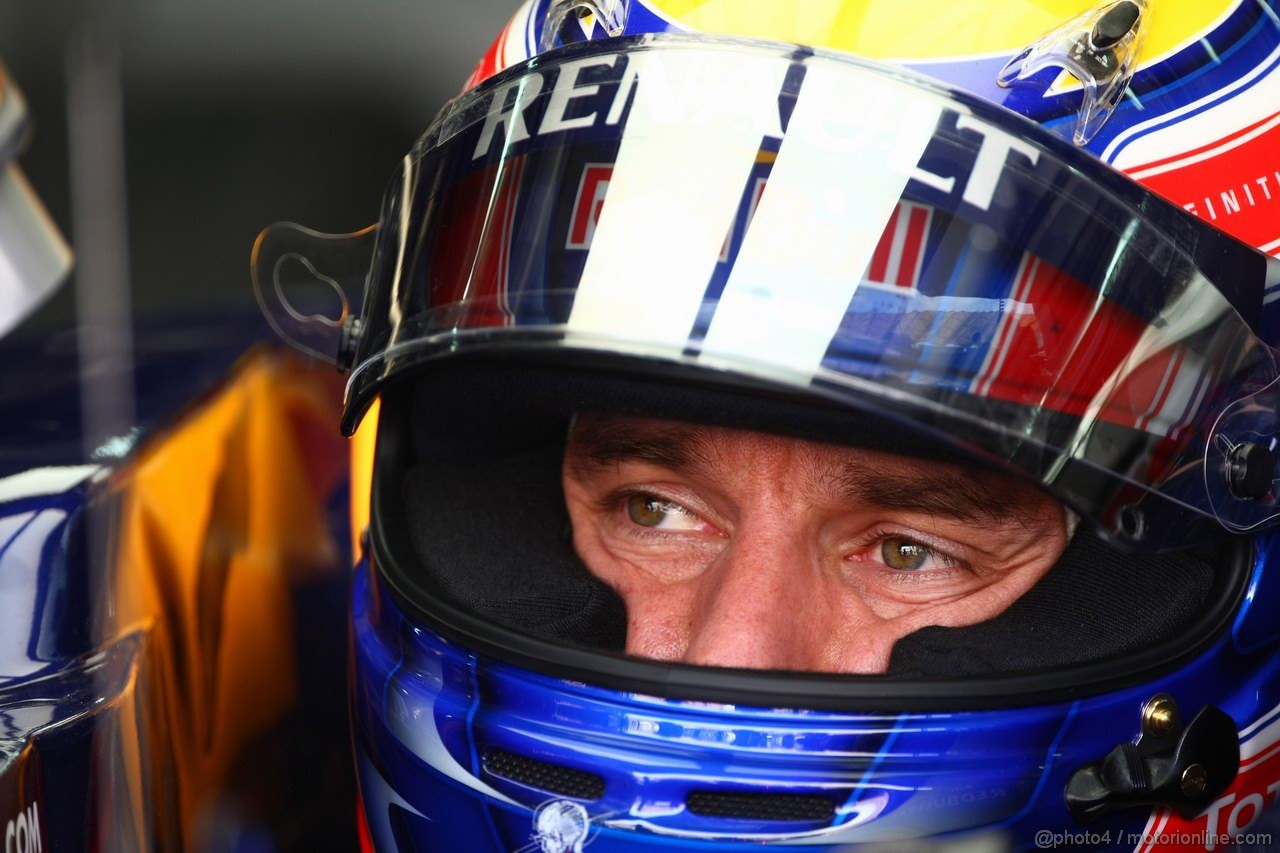 GP MALESIA, 08.04.2011- Prove Libere 2, Venerdi', Mark Webber (AUS), Red Bull Racing, RB7 