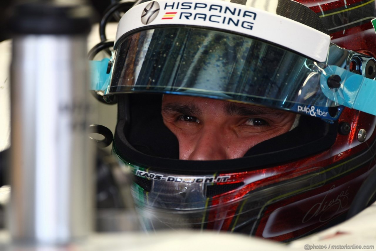 GP MALESIA, 08.04.2011- Prove Libere 2, Venerdi', Vitantonio Liuzzi (ITA), Hispania Racing F1 Team, HRT