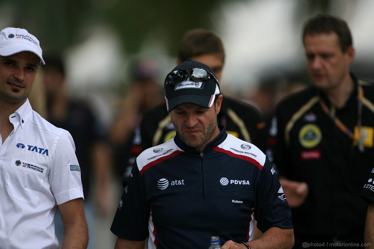 GP MALESIA, 08.04.2011- Rubens Barrichello (BRA), Williams FW33