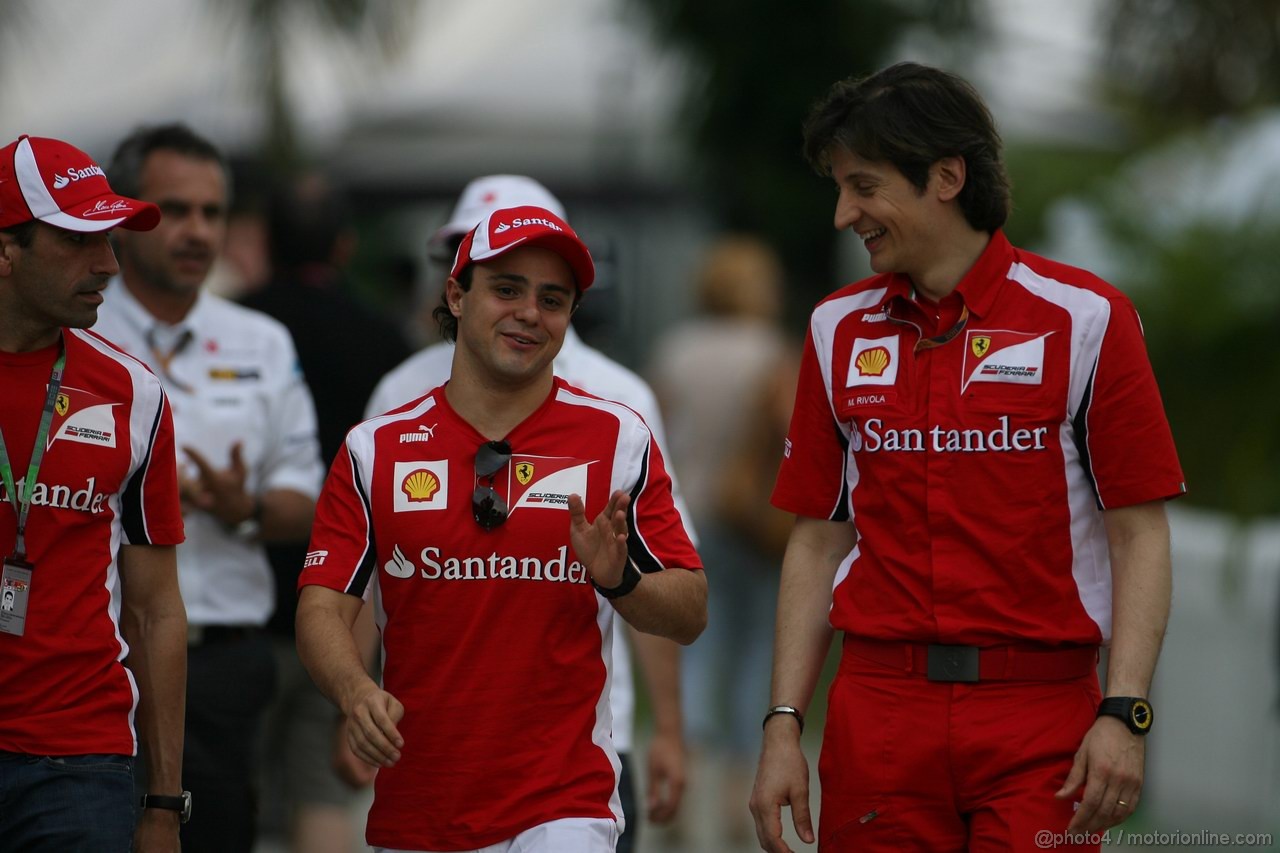 GP MALESIA, 08.04.2011- Felipe Massa (BRA), Ferrari, F-150 Italia 
