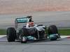 GP MALESIA, 08.04.2011- Prove Libere 2, Venerdi', Michael Schumacher (GER), Mercedes GP Petronas F1 Team, MGP W02
