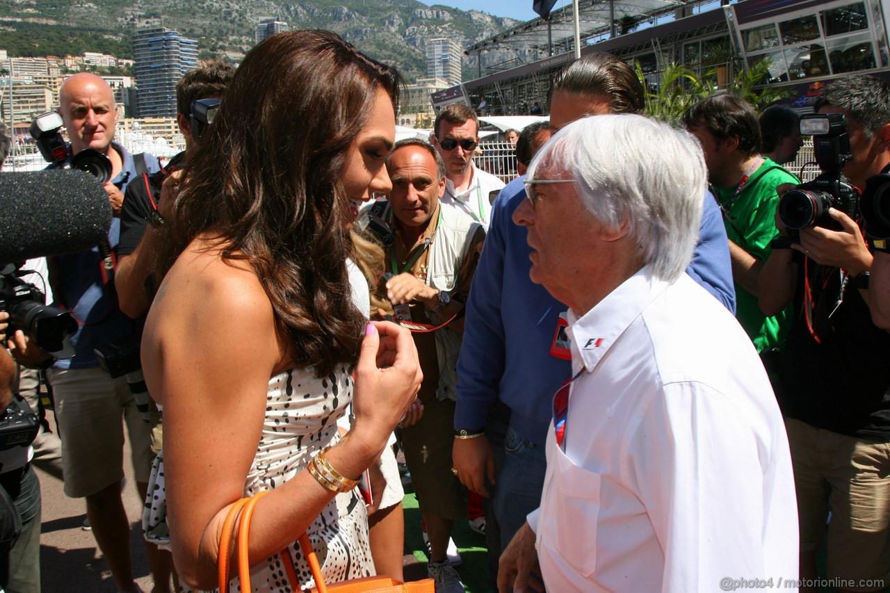 GP MONACO, 29.05.2011- Bernie Ecclestone (GBR), President e CEO of Formula One Management e his daughter Tamara Ecclestone, daughter of Bernie Ecclestone (GBR)  