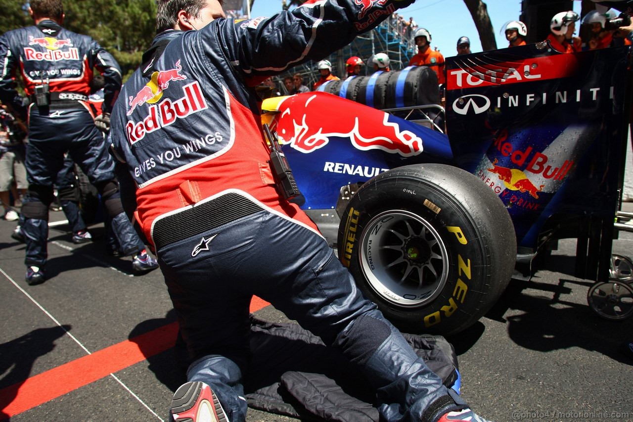 GP MONACO, 29.05.2011- Gara, Sebastian Vettel (GER), Red Bull Racing, RB7 