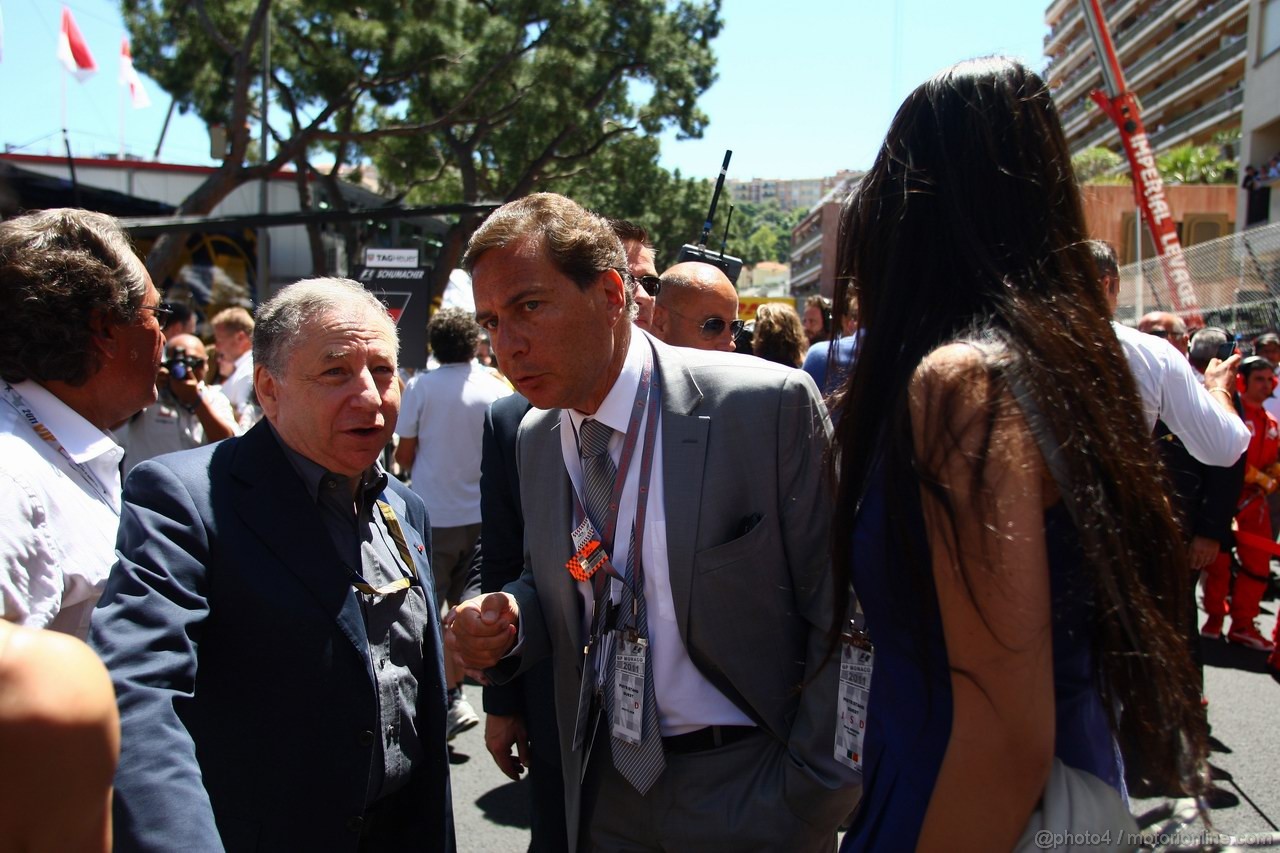 GP MONACO, 29.05.2011- Gara, Jean Todt (FRA), President FIA 