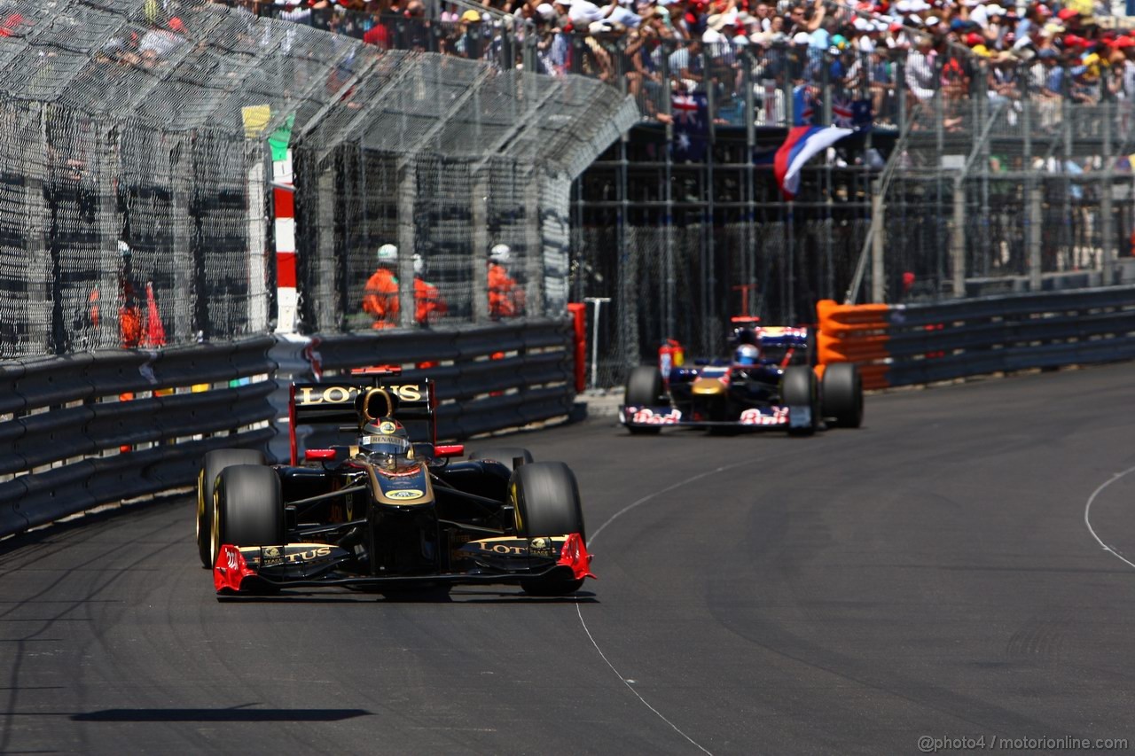 GP MONACO, 29.05.2011- Gara, Nick Heidfeld (GER) Lotus Renault GP R31  