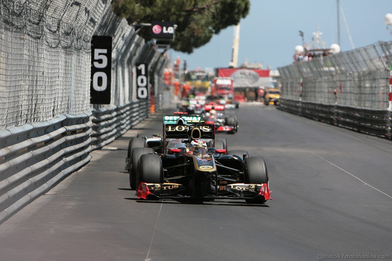 GP MONACO, 29.05.2011- Gara, Vitaly Petrov (RUS), Lotus Renault GP, R31 