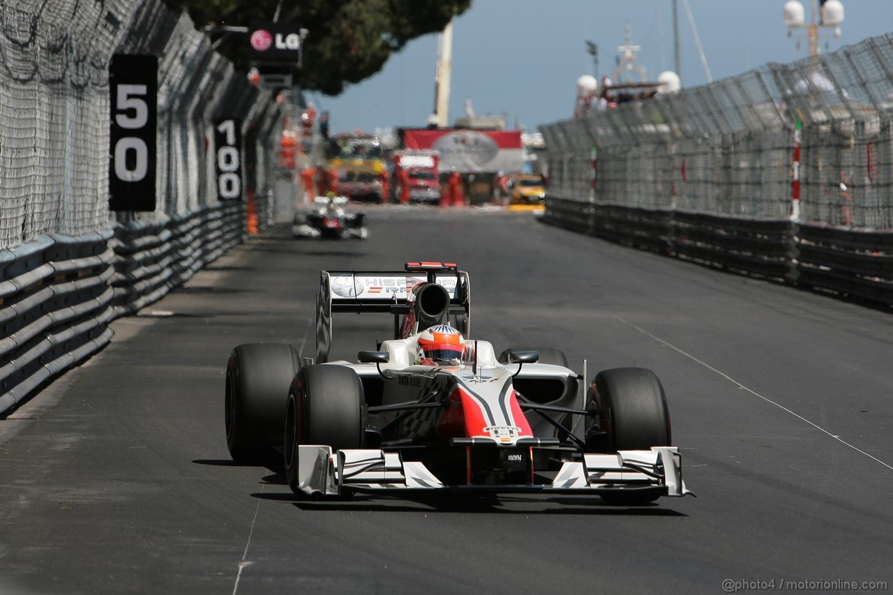 GP MONACO, 29.05.2011- Gara, Narain Karthikeyan (IND), Hispania Racing F1 Team, HRT 