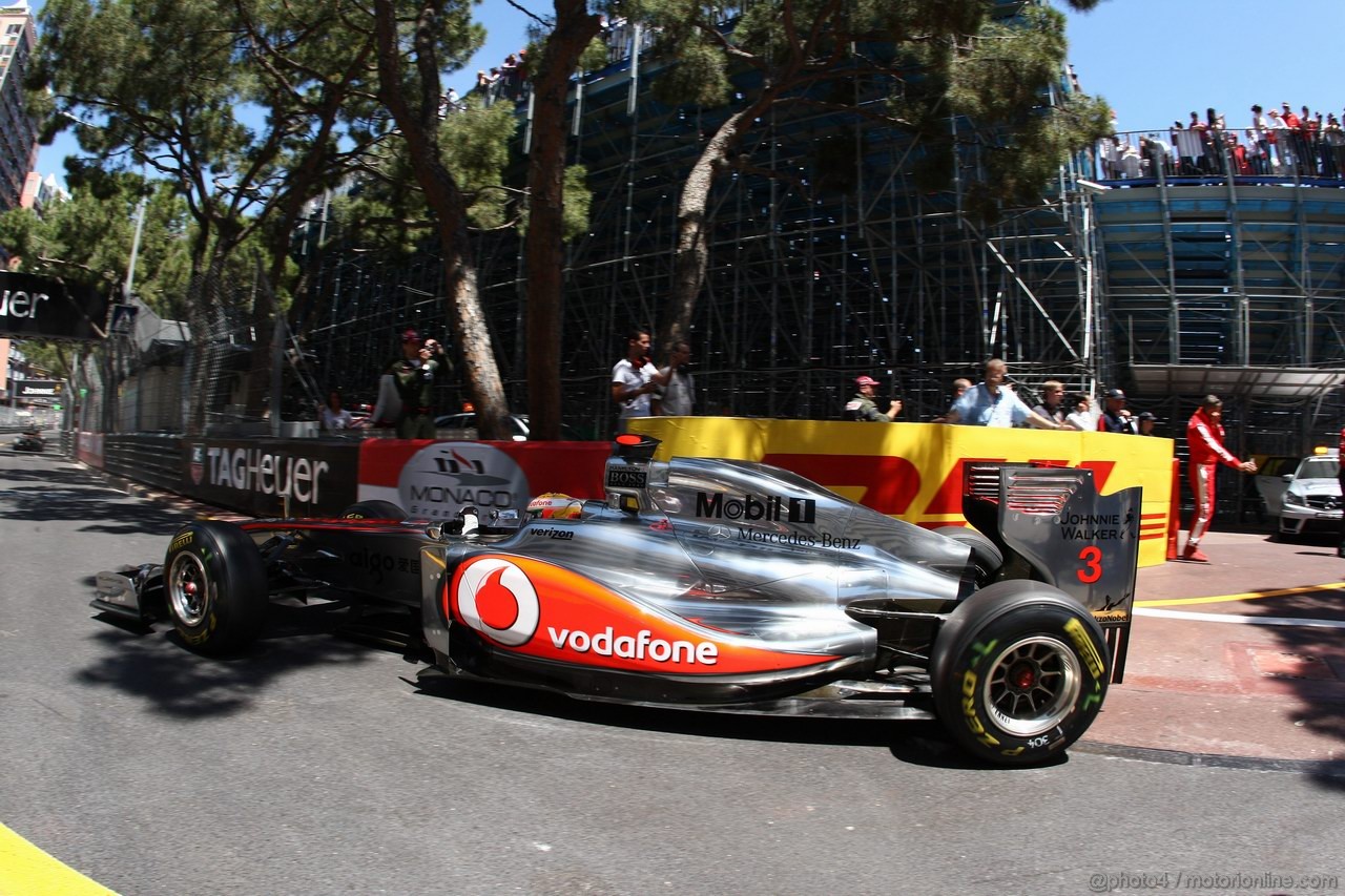 GP MONACO, 29.05.2011- Gara, Lewis Hamilton (GBR), McLaren  Mercedes, MP4-26 
