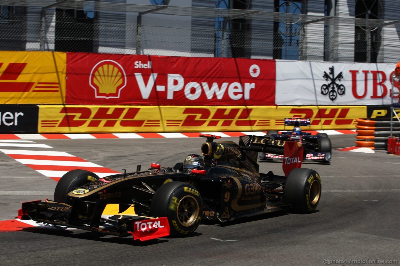 GP MONACO, 29.05.2011- Gara, Nick Heidfeld (GER) Lotus Renault GP R31  