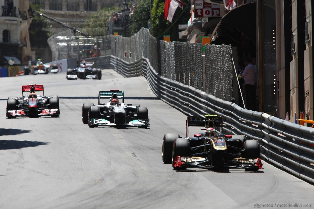 GP MONACO, 29.05.2011- Gara, Vitaly Petrov (RUS), Lotus Renault GP, R31 