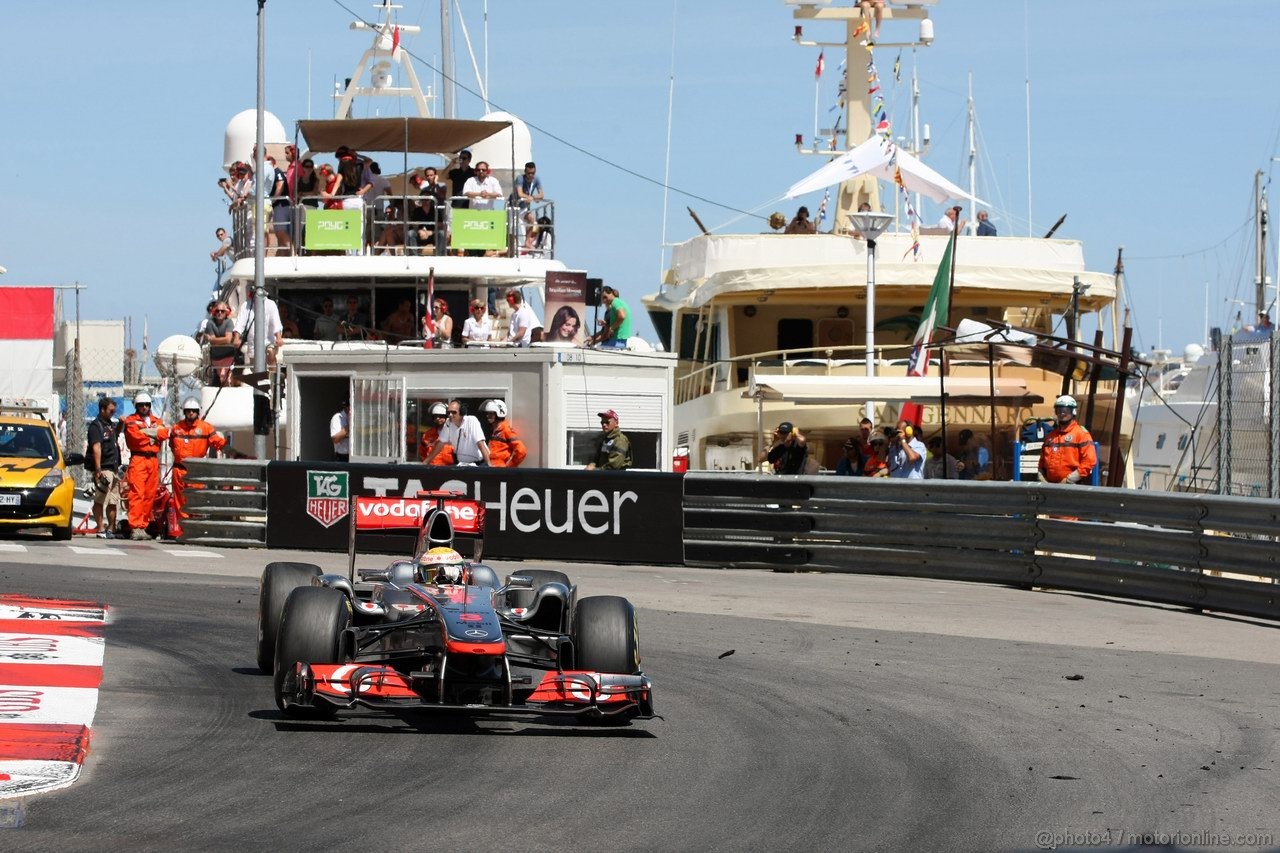 GP MONACO, 29.05.2011- Gara, Jenson Button (GBR), McLaren  Mercedes, MP4-26 