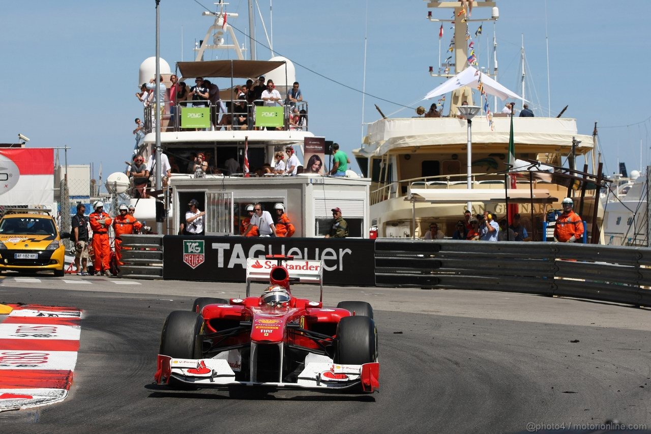 GP MONACO, 29.05.2011- Gara, Fernando Alonso (ESP), Ferrari, F-150 Italia 