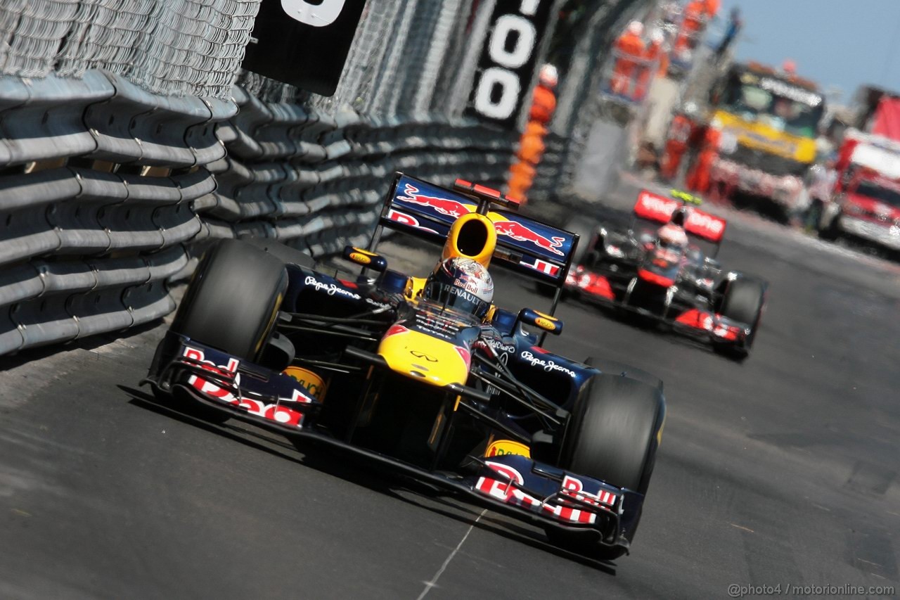 GP MONACO, 29.05.2011- Gara, Sebastian Vettel (GER), Red Bull Racing, RB7 