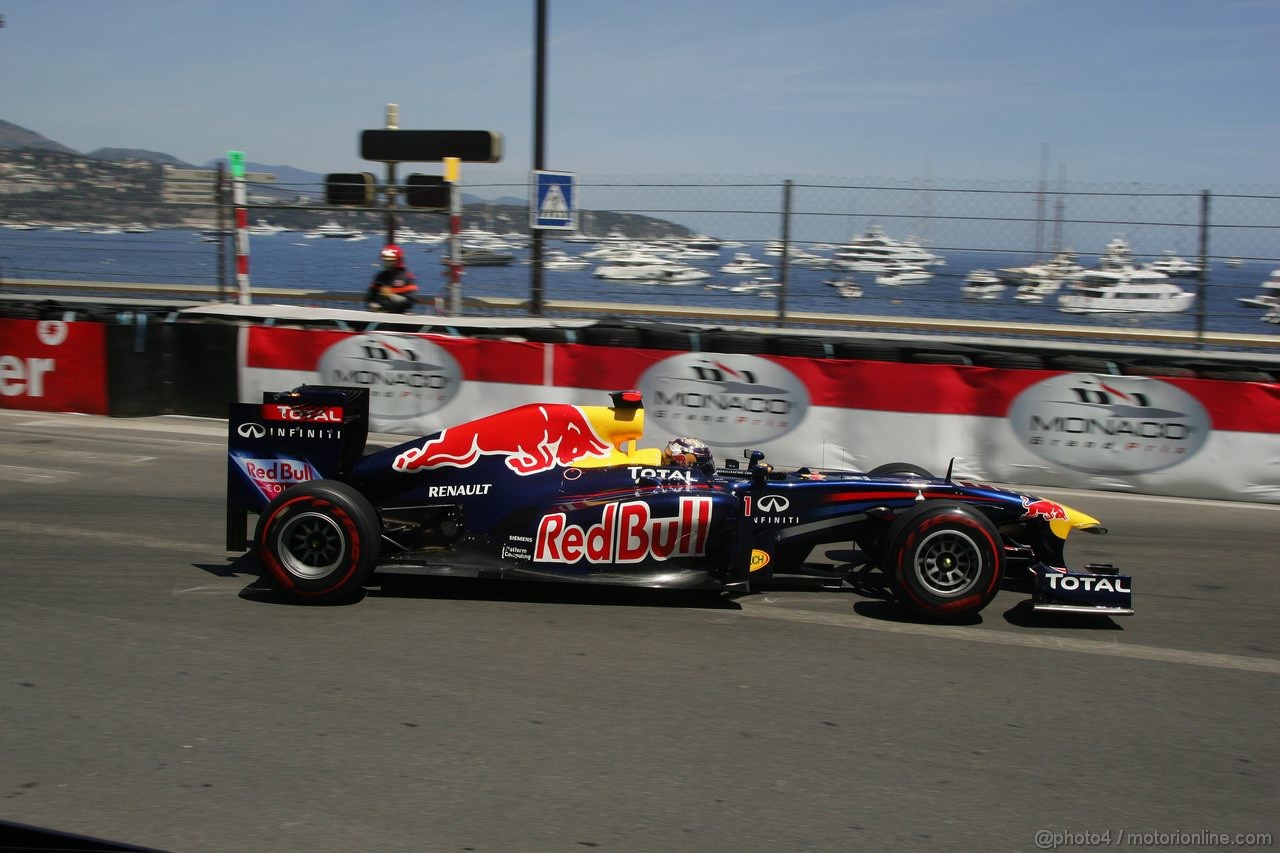 GP MONACO, 29.05.2011- Gara, Sebastian Vettel (GER), Red Bull Racing, RB7 