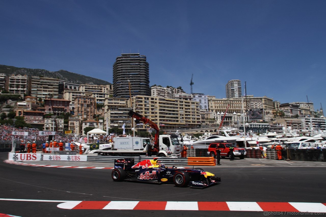 GP MONACO, 29.05.2011- Gara, Sebastian Vettel (GER), Red Bull Racing, RB7 