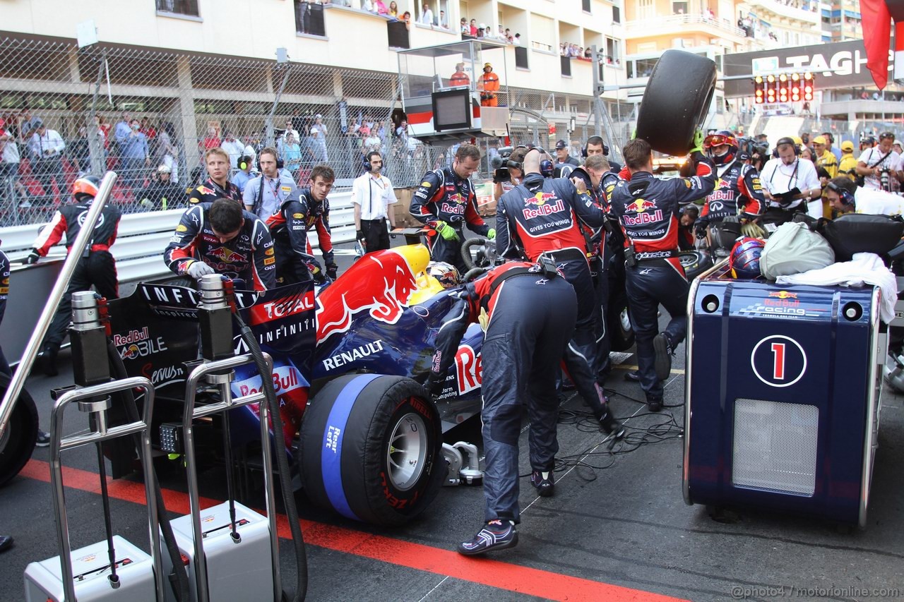 GP MONACO, 29.05.2011- Gara, Sebastian Vettel (GER), Red Bull Racing, RB7 