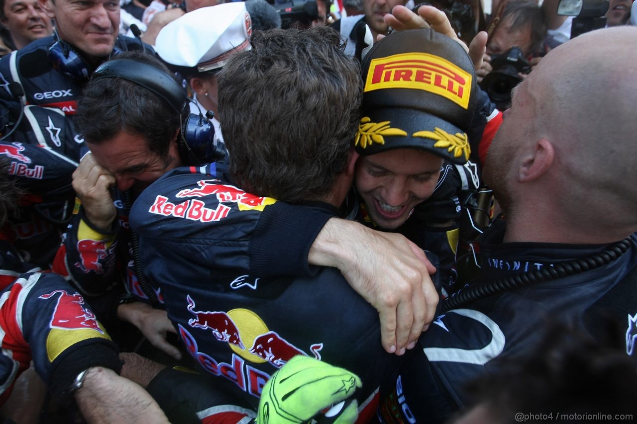 GP MONACO, 29.05.2011- Gara, Sebastian Vettel (GER), Red Bull Racing, RB7 vincitore 