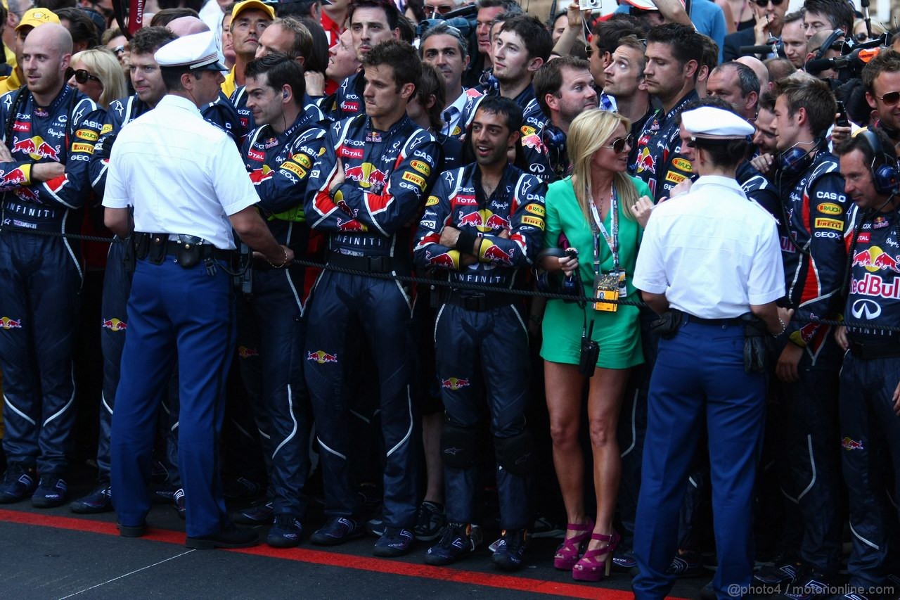 GP MONACO, 29.05.2011-  Red Bull Racing