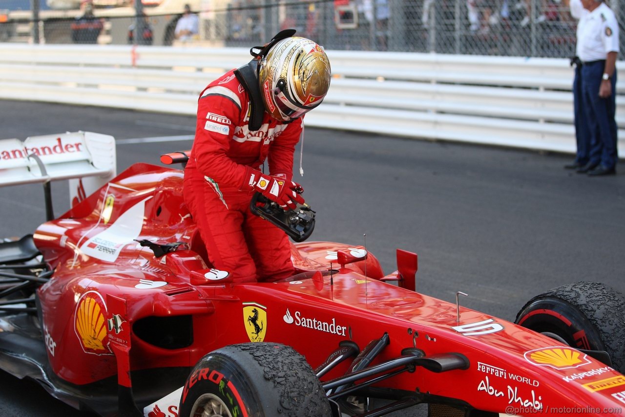 GP MONACO, 29.05.2011- Gara, Fernando Alonso (ESP), Ferrari, F-150 Italia 