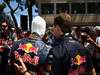 GP MONACO, 29.05.2011- Gara, Sebastian Vettel (GER), Red Bull Racing, RB7 e Christian Horner (GBR), Red Bull Racing, Sporting Director 
