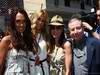GP MONACO, 29.05.2011- Gara, Tamara Ecclestone, daughter of Bernie Ecclestone (GBR), Petra Ecclestone, daughter of Bernie Ecclestone (GBR), Michelle Yeoh, wife of Jean Todt (FRA) e Jean Todt (FRA), President FIA 