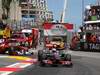 GP MONACO, 29.05.2011- Gara, Jenson Button (GBR), McLaren  Mercedes, MP4-26 e Fernando Alonso (ESP), Ferrari, F-150 Italia 
