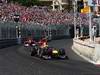 GP MONACO, 29.05.2011- Gara, Sebastian Vettel (GER), Red Bull Racing, RB7 davanti a Fernando Alonso (ESP), Ferrari, F-150 Italia e Jenson Button (GBR), McLaren  Mercedes, MP4-26 