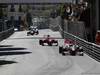 GP MONACO, 29.05.2011- Gara, Jenson Button (GBR), McLaren  Mercedes, MP4-26 davanti a Fernando Alonso (ESP), Ferrari, F-150 Italia 