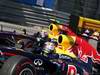 GP MONACO, 29.05.2011- Gara, Sebastian Vettel (GER), Red Bull Racing, RB7 vincitore e Mark Webber (AUS), Red Bull Racing, RB7 