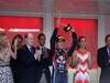 GP MONACO, 29.05.2011- Gara, S.A.S. Prince Albert II e Sebastian Vettel (GER), Red Bull Racing, RB7 vincitore 