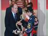GP MONACO, 29.05.2011- Gara, S.A.S. Prince Albert II e Sebastian Vettel (GER), Red Bull Racing, RB7 vincitore 