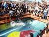 GP MONACO, 29.05.2011- Festeggiamenti, Sebastian Vettel (GER), Red Bull Racing, RB7 vincitore 