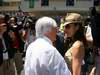 GP MONACO, 29.05.2011- Gara, Bernie Ecclestone (GBR), President e CEO of Formula One Management  e Michelle Yeoh, wife of Jean Todt (FRA) 