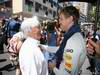 GP MONACO, 29.05.2011- Gara, Sebastian Vettel (GER), Red Bull Racing, RB7 e Bernie Ecclestone (GBR), President e CEO of Formula One Management  