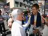 GP MONACO, 29.05.2011- Gara, Sebastian Vettel (GER), Red Bull Racing, RB7 e Bernie Ecclestone (GBR), President e CEO of Formula One Management  
