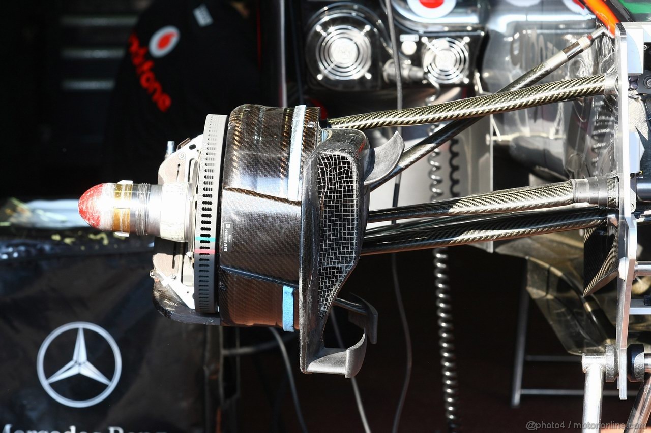 GP MONACO, 26.05.2011- First Practice Session, McLaren  Mercedes, MP4-26, detail