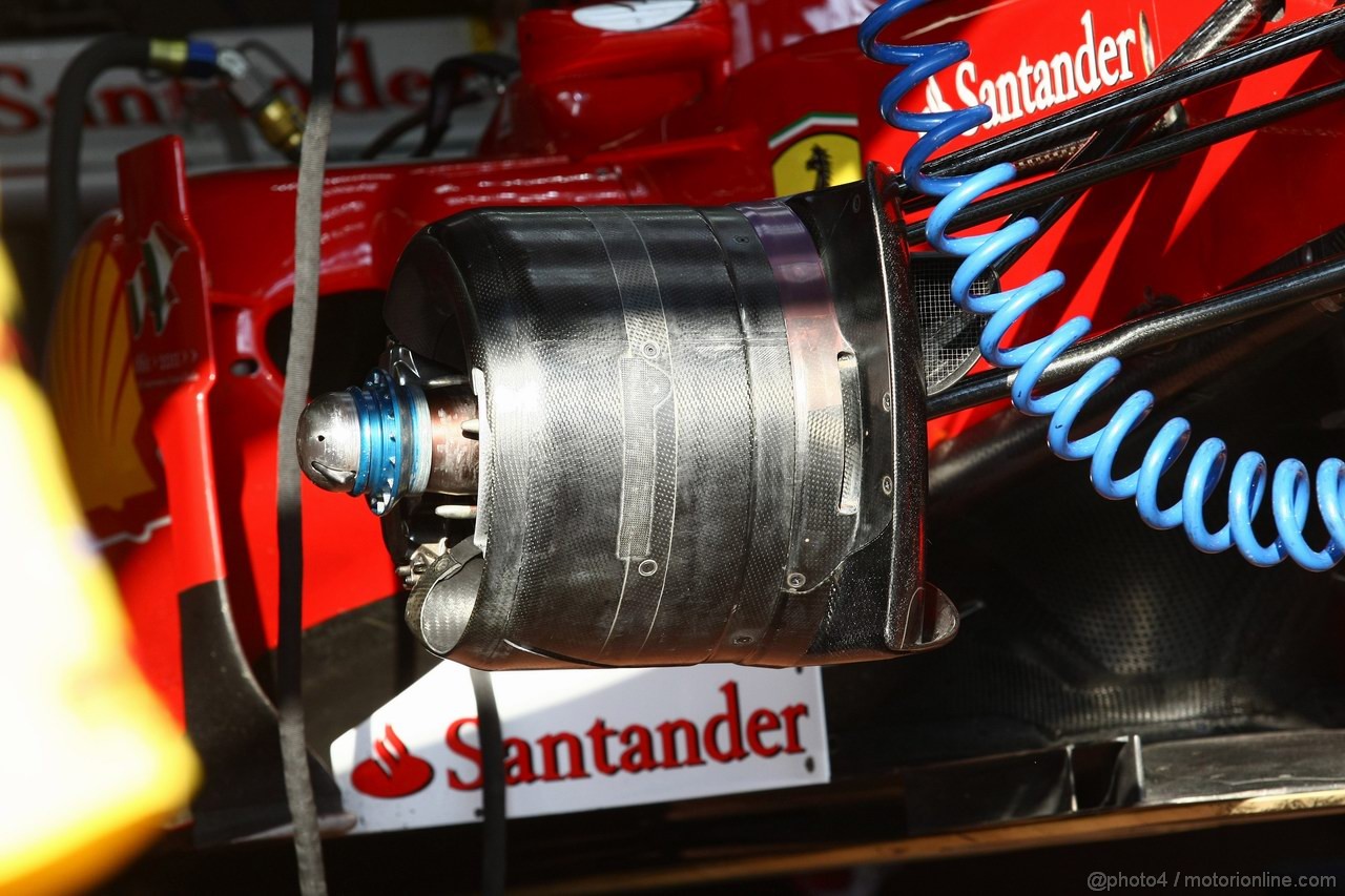 GP MONACO, 26.05.2011- First Practice Session, Ferrari, F-150 Italia, detail