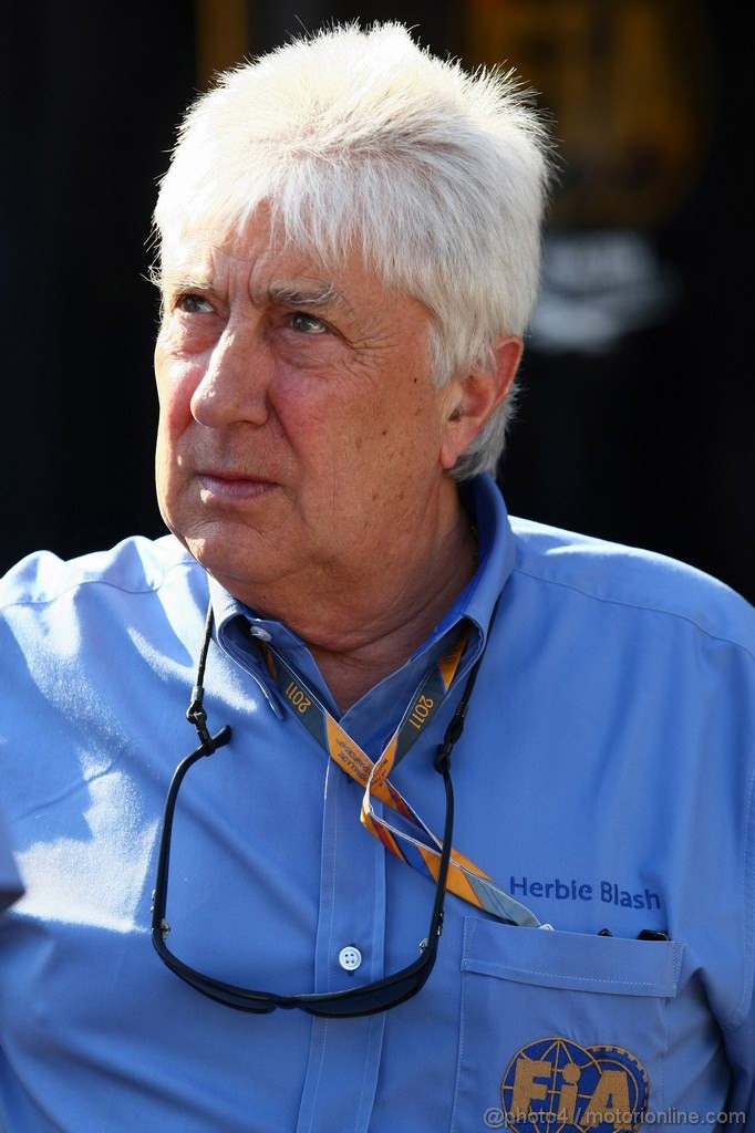 GP MONACO, 26.05.2011- First Practice Session, Herbie Blash, FIA