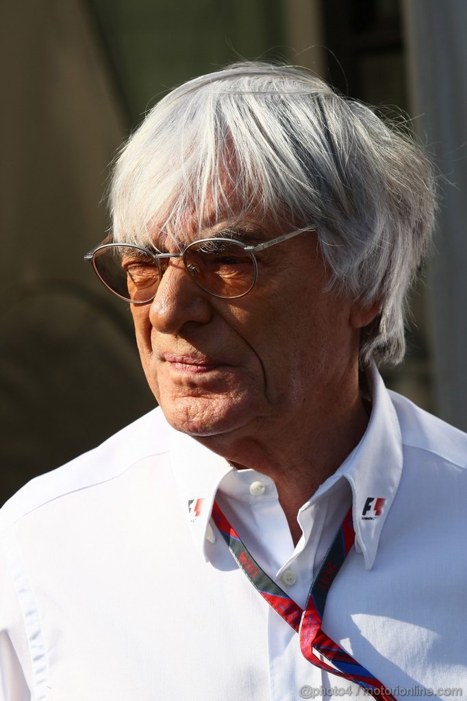 GP MONACO, 26.05.2011- Bernie Ecclestone (GBR), President e CEO of Formula One Management  