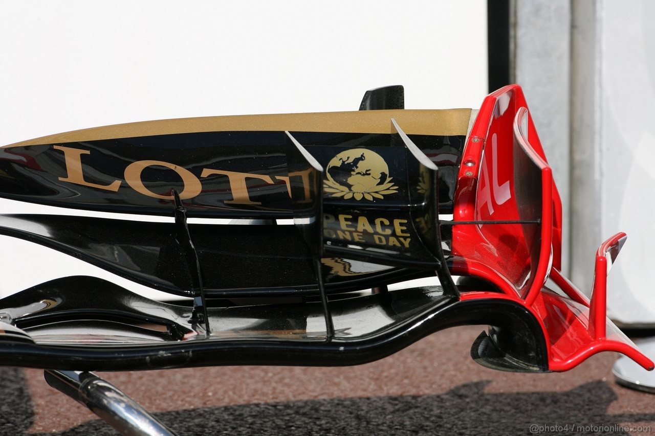 GP MONACO, 26.05.2011- First Practice Session,  Lotus Renault GP R31, detail