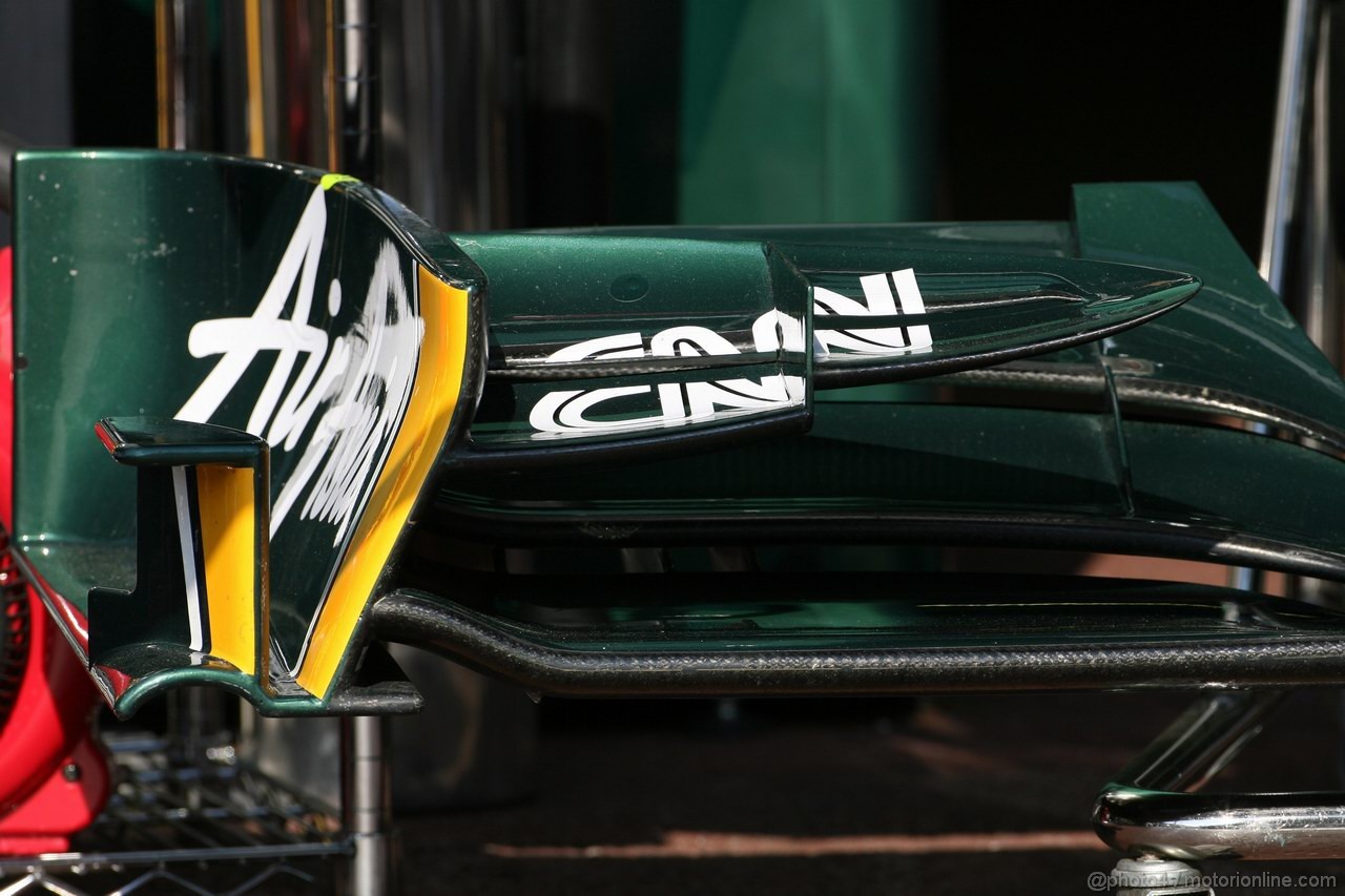 GP MONACO, 26.05.2011- First Practice Session,  Team Lotus, TL11, detail