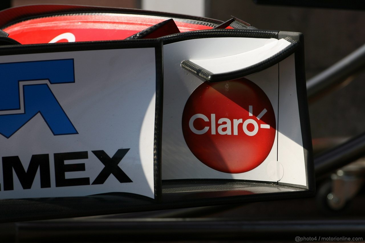 GP MONACO, 26.05.2011- First Practice Session, Sauber F1 Team C30, detail