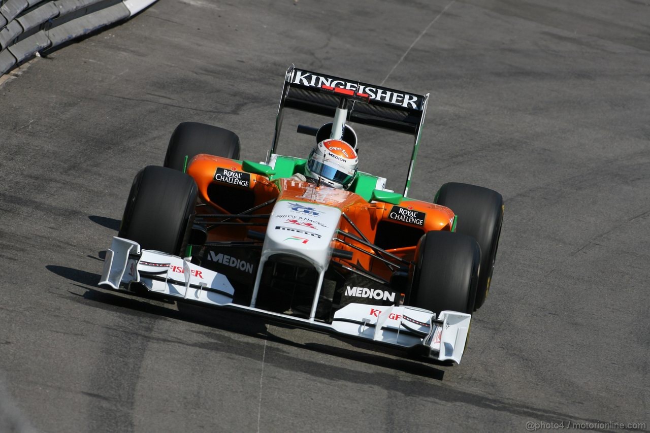 GP MONACO, 26.05.2011- First Practice Session, Adrian Sutil (GER), Force India F1 Team, VJM04 