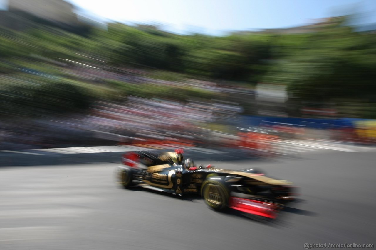GP MONACO, 26.05.2011- First Practice Session, Nick Heidfeld (GER) Lotus Renault GP R31  
