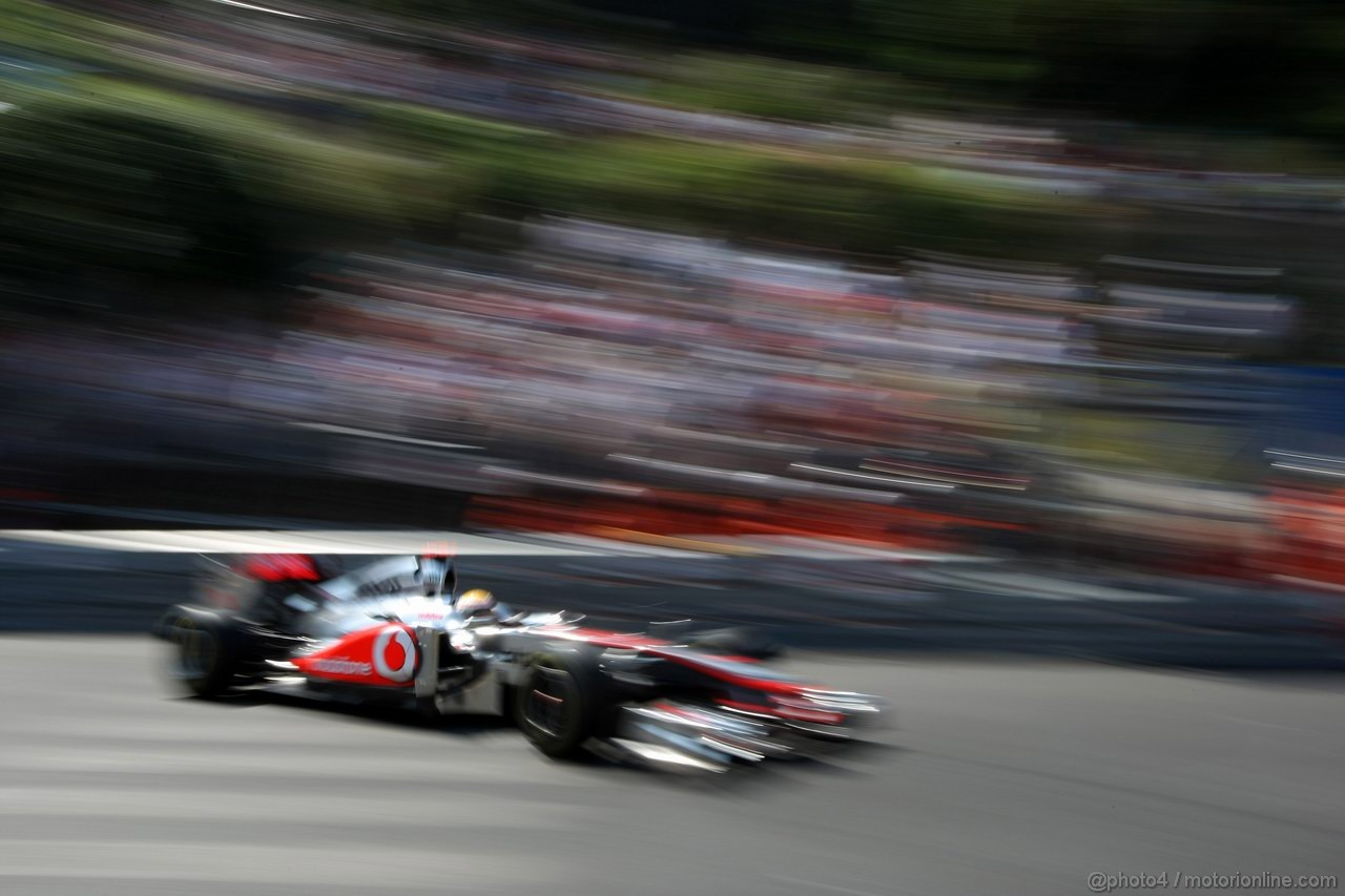 GP MONACO, 26.05.2011- First Practice Session, Lewis Hamilton (GBR), McLaren  Mercedes, MP4-26 